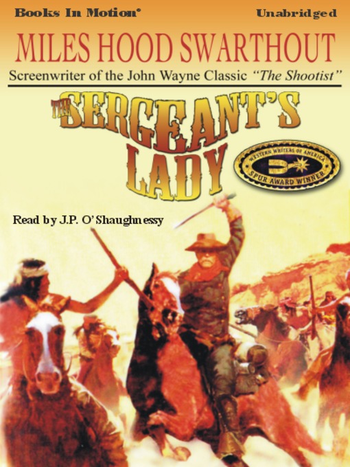 Title details for The Sergeant's Lady by Miles Hood Swarthout - Wait list